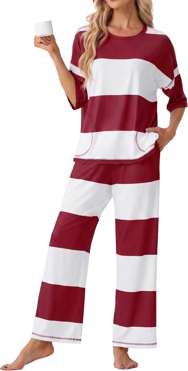 Striped Pajama Set