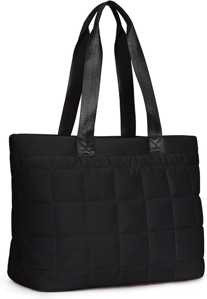 Quilted Puffy Tote