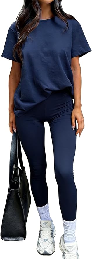 Oversized Tee Lounge Set