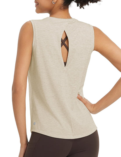 Open Back Yoga Tank
