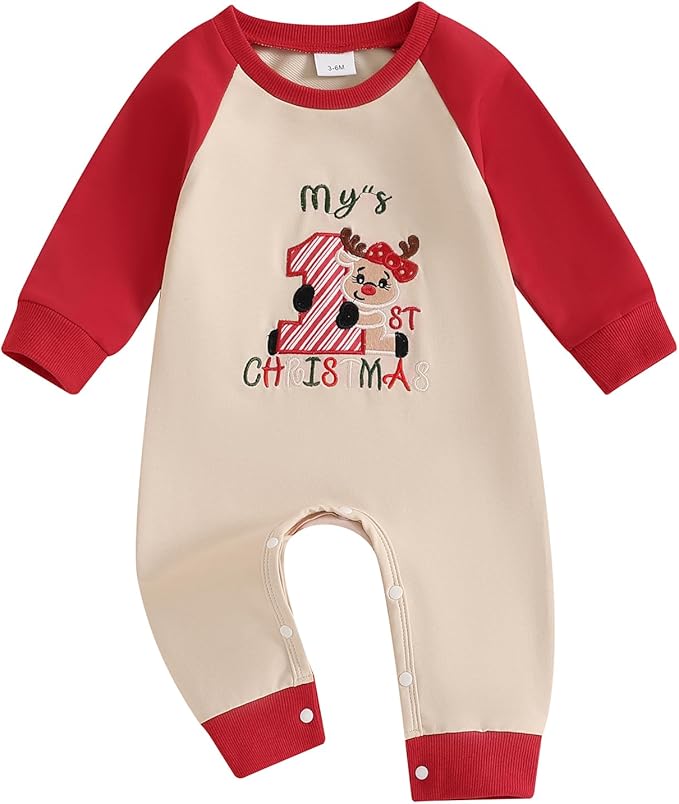 Christmas Romper 0-14m