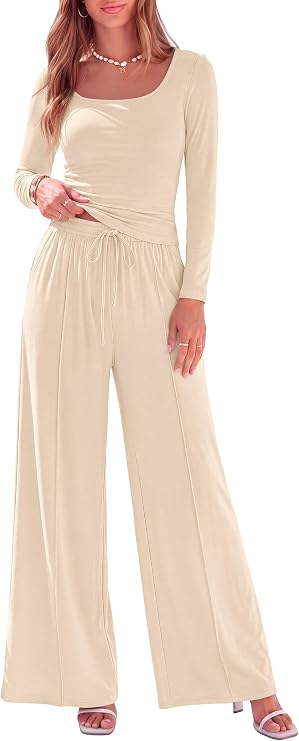 Square Neck Lounge Set