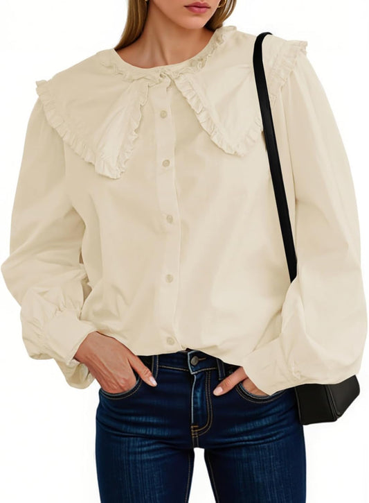 Peter Pan Collar Blouse