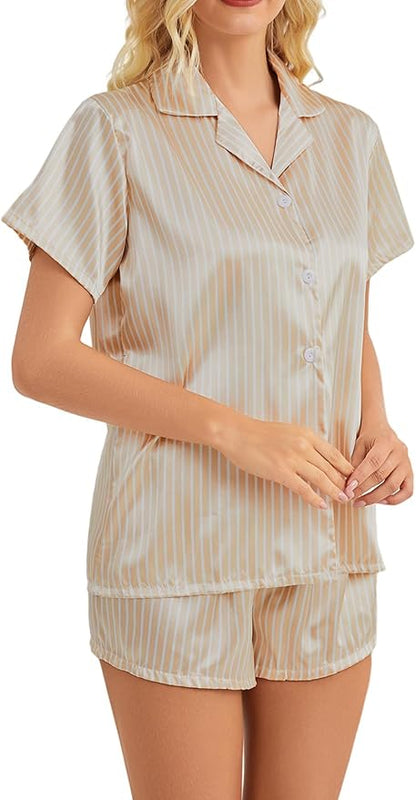 Pinstripe Pajamas Set