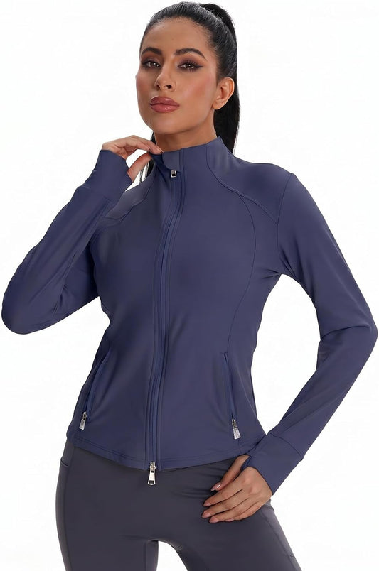 Zip Up Running Jacket