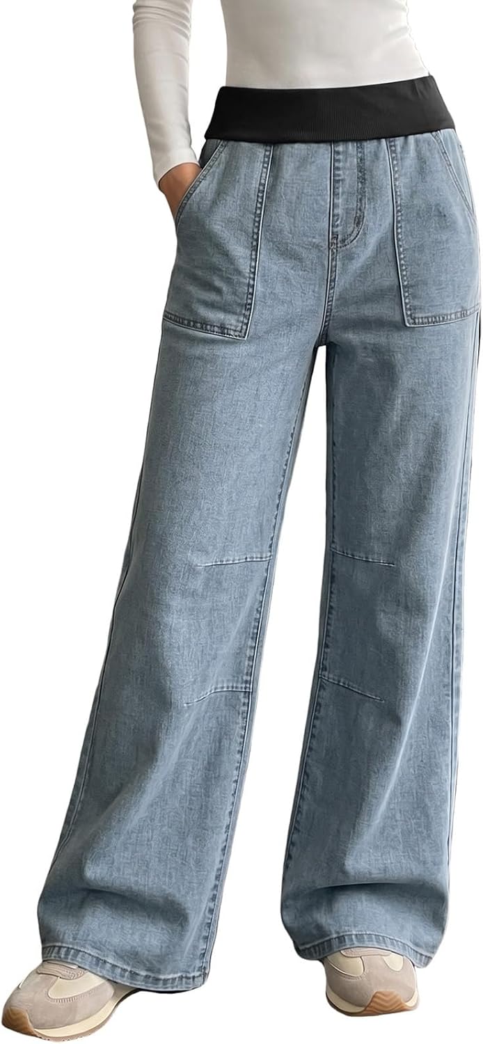 Wide Leg Baggy Jeans