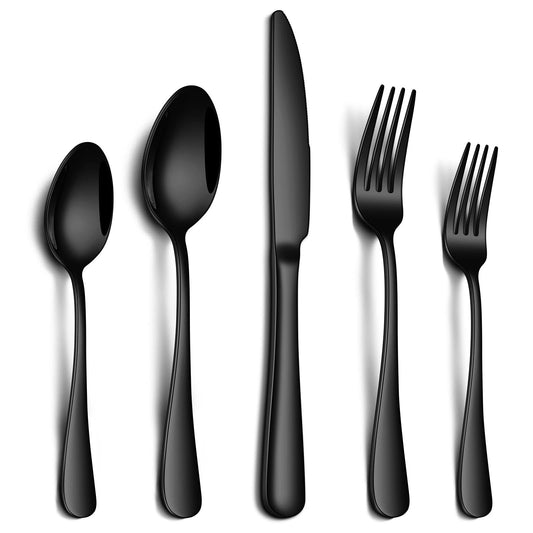 Black Silverware Set (20PK)