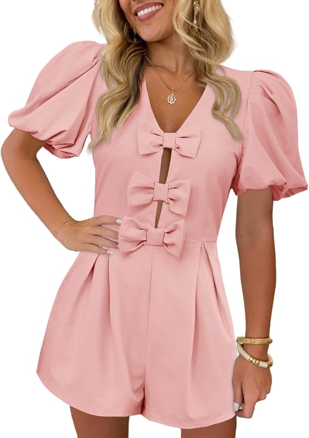 Bow Tie Romper