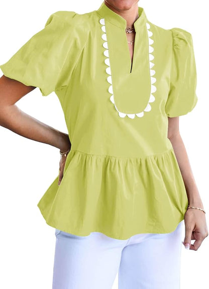 Peplum Blouse