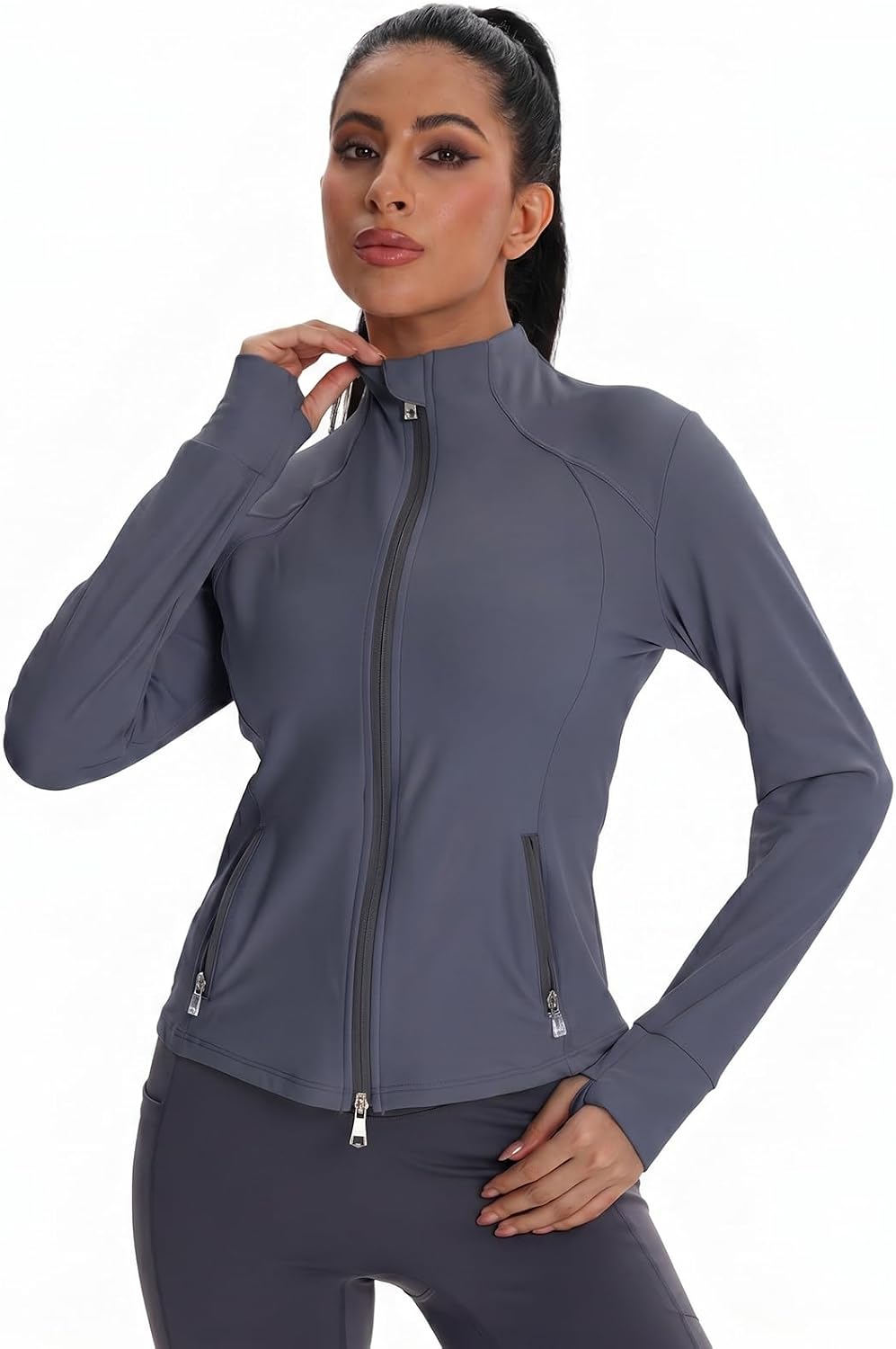 Zip Up Running Jacket