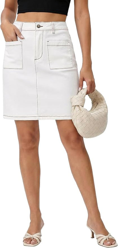 White Short Skirt