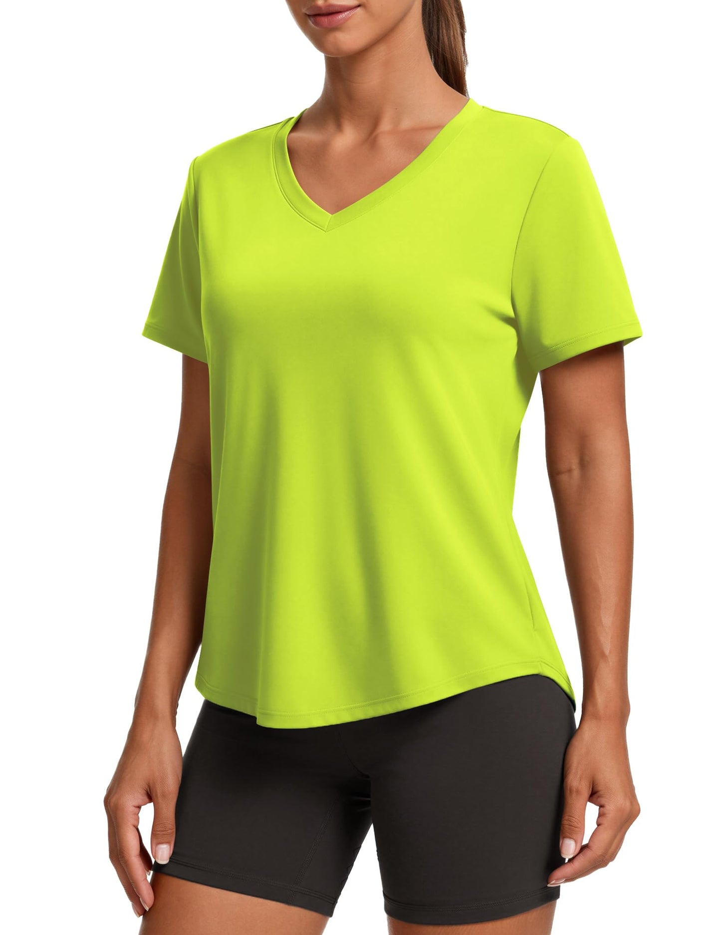 V Neck Workout Shirt