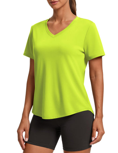 V Neck Workout Shirt