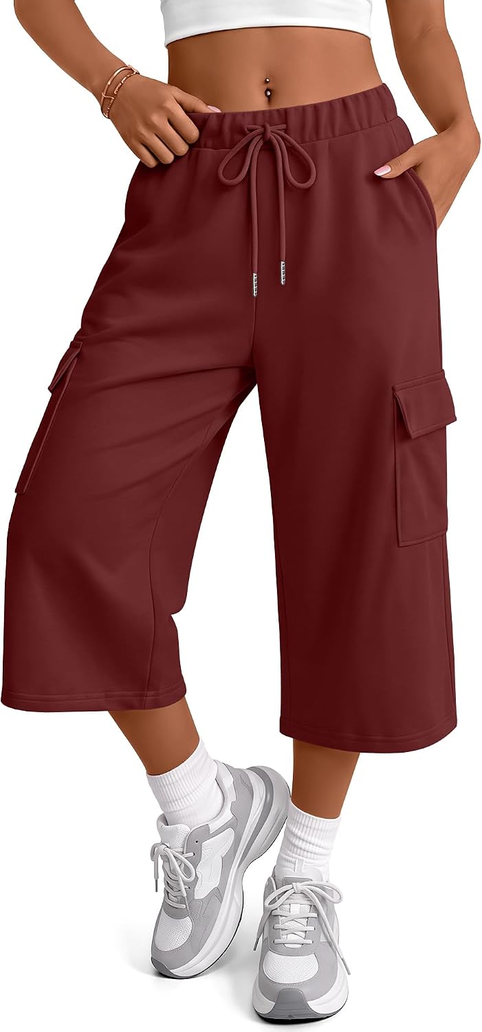 Cargo Capri Pants