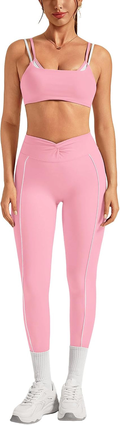 Color Block Yoga Set