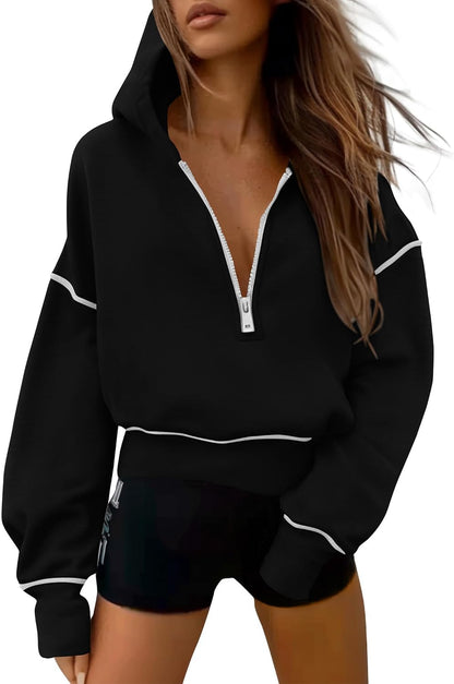 Half Zip Hoodie