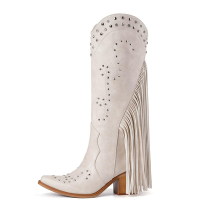 Fringe Cowboy Boots