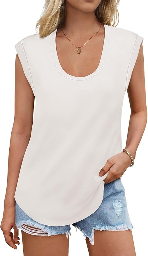 Scoop Neck Tank Top