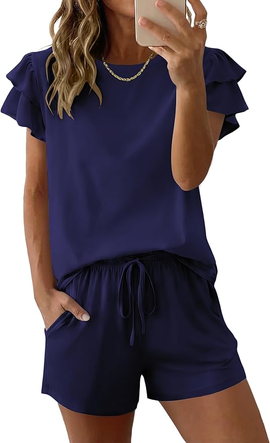 Ruffle Pajama Set