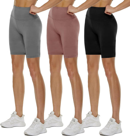 High Waist Biker Shorts (3PK)