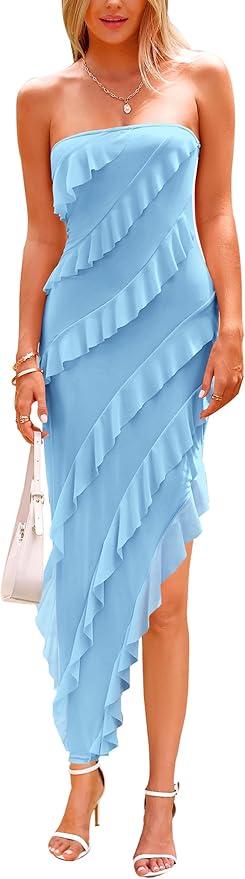 Asymmetrical Wedding Dress