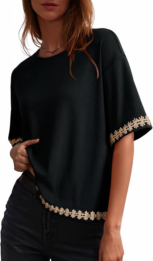 Short Sleeve Sweater