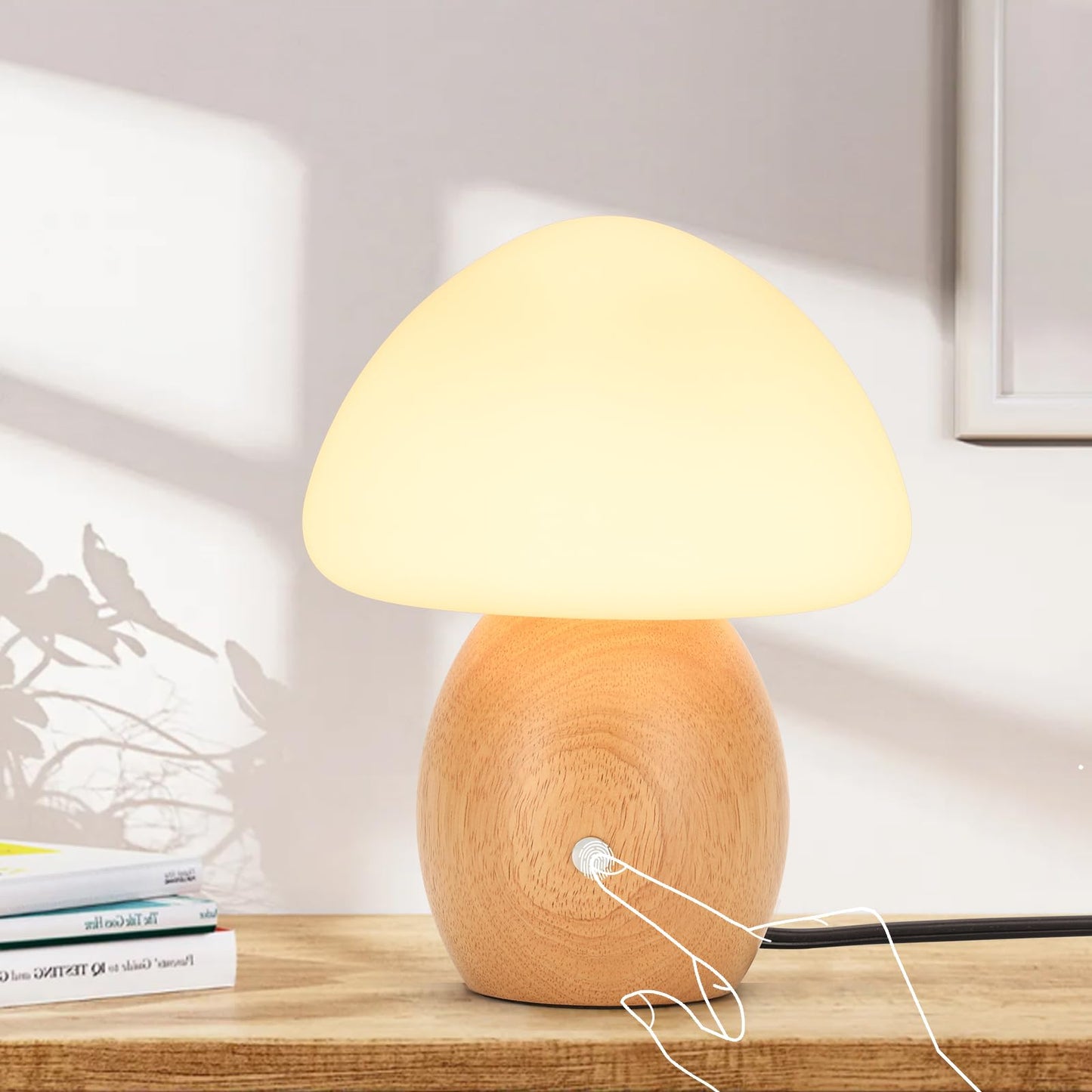 Mushroom Lamp with Touch Control Switch