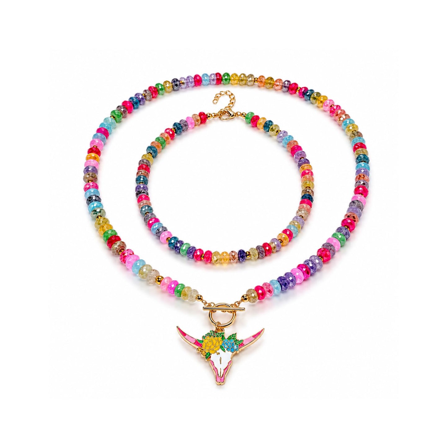 Beaded Cowgirl Necklace