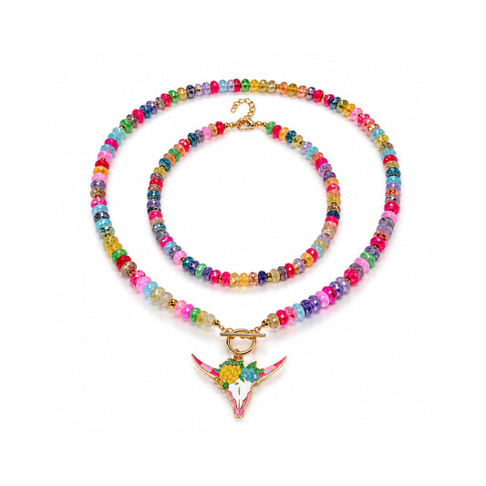 Beaded Cowgirl Necklace