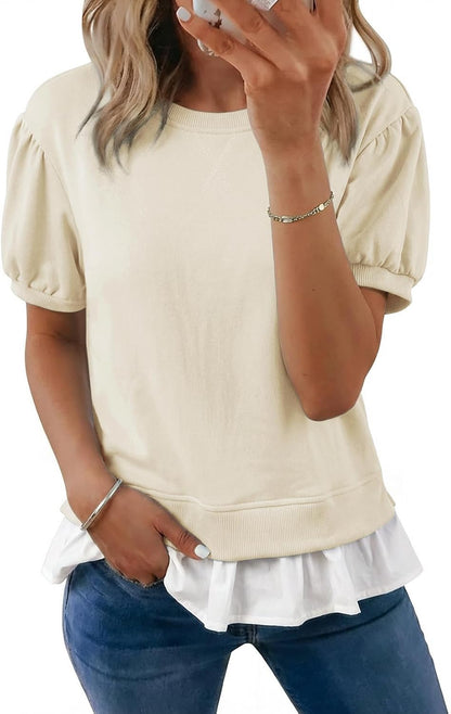 Puff Sleeve Sweatshirt