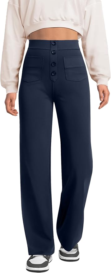 Straight Leg Pants