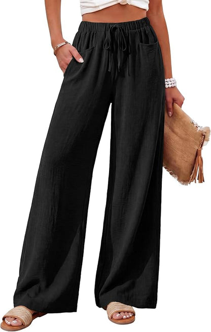 Wide Leg Palazzo Pants
