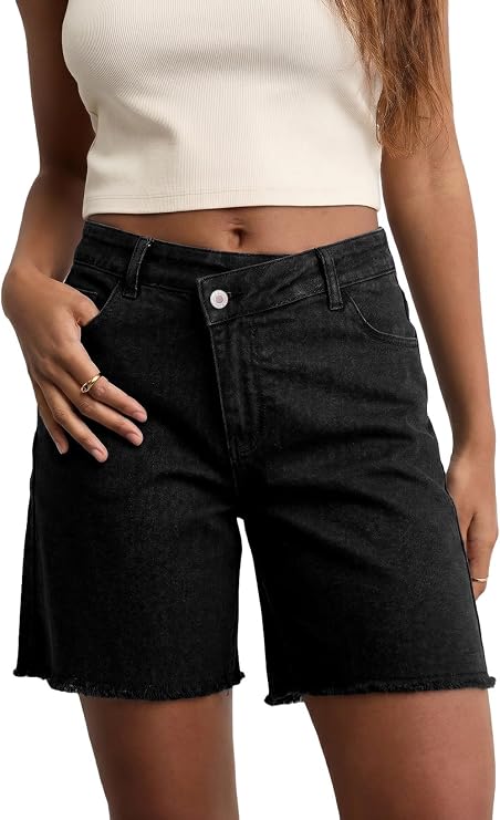 High Waisted Jean Shorts