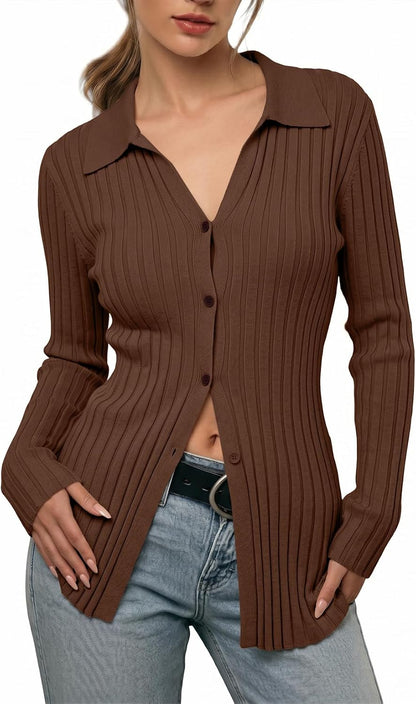 Lightweight V-Neck Cardigan