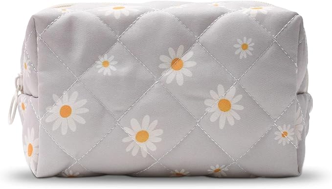 Quilted Makeup Bag