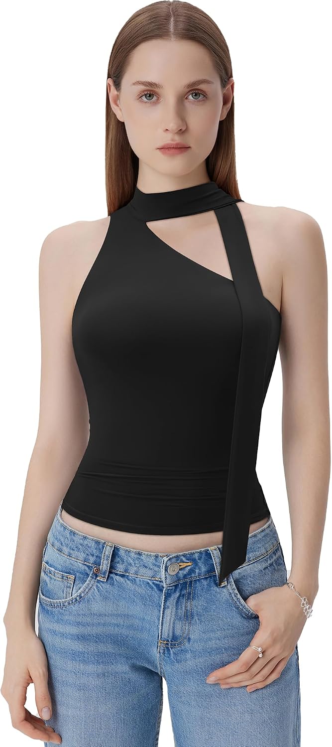 Halter Off Shoulder Tank