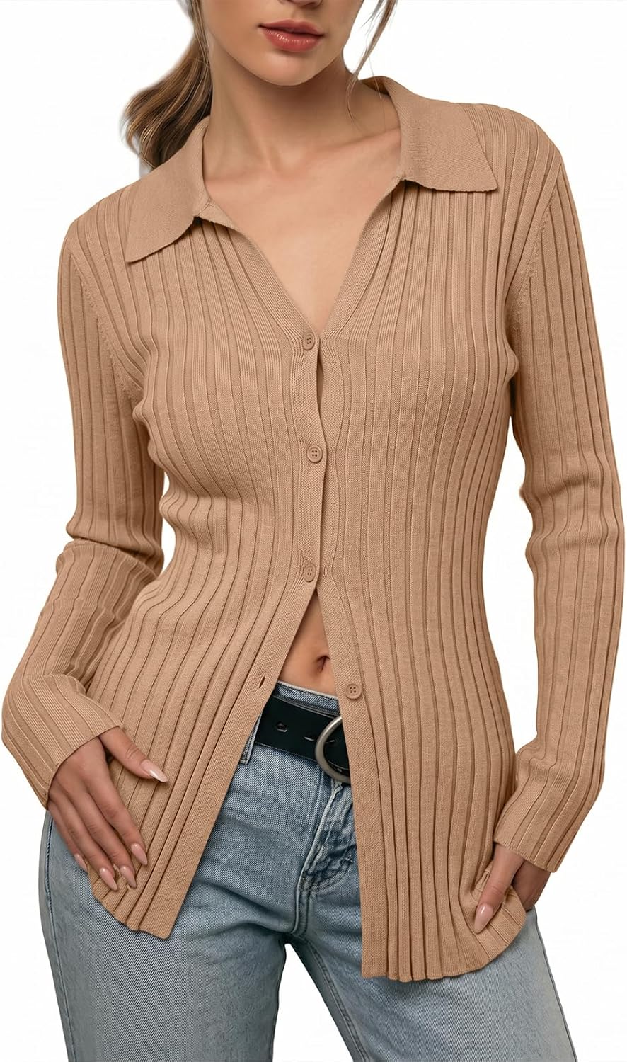 Lightweight V-Neck Cardigan