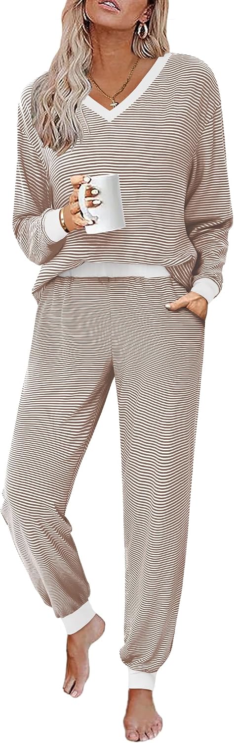 Striped Pajama Set