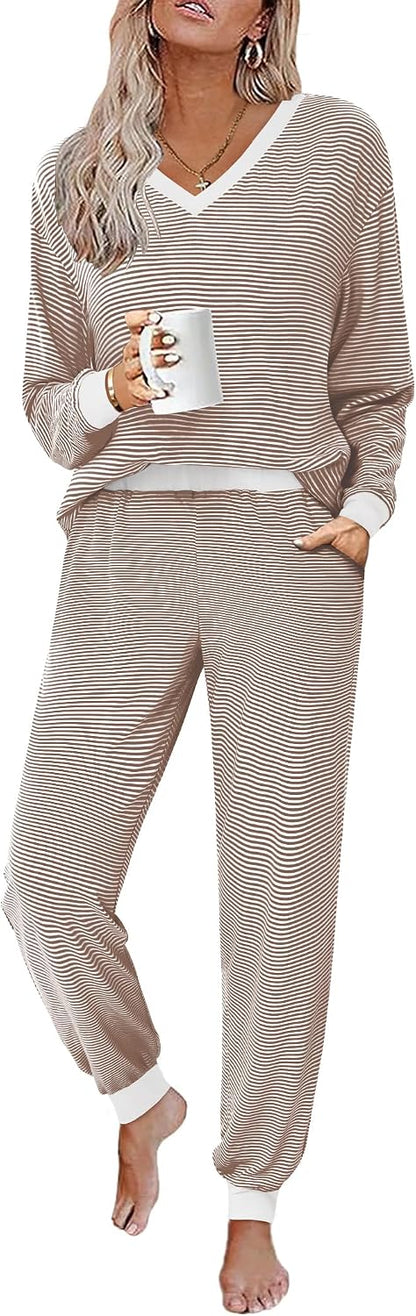 Striped Pajama Set