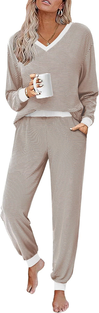 Striped Pajama Set