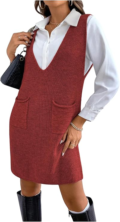 Knit Pinafore