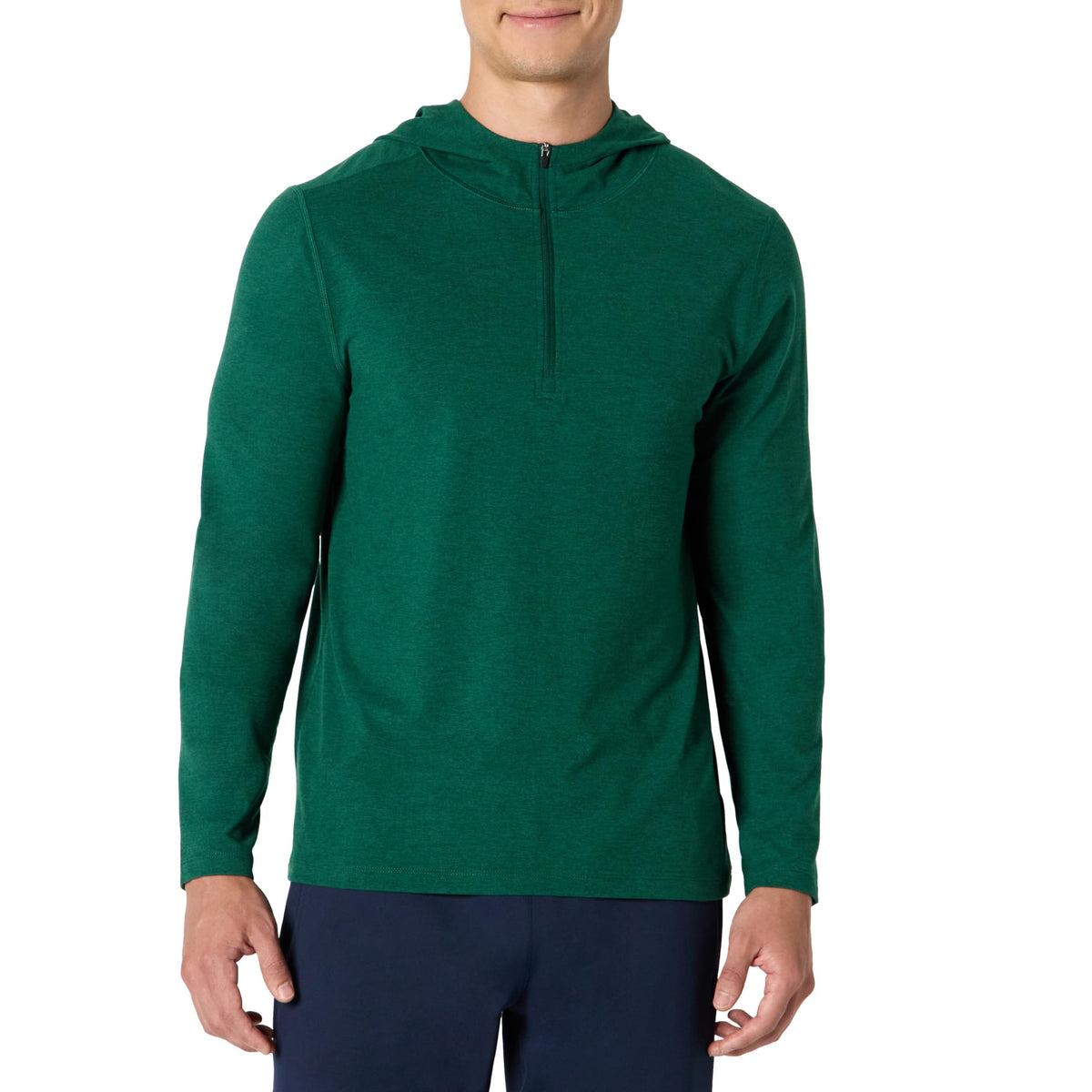 Men's Athletic Hooded Quarter-Zip