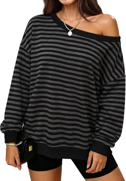 Off Shoulder Sweatshirt