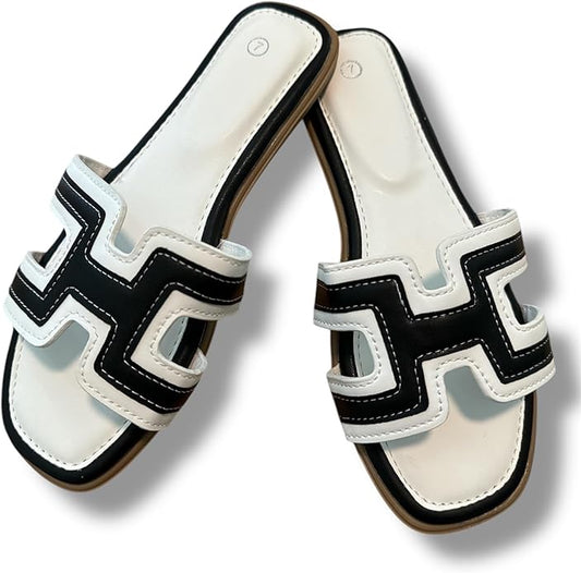 H-Style Slide Sandals