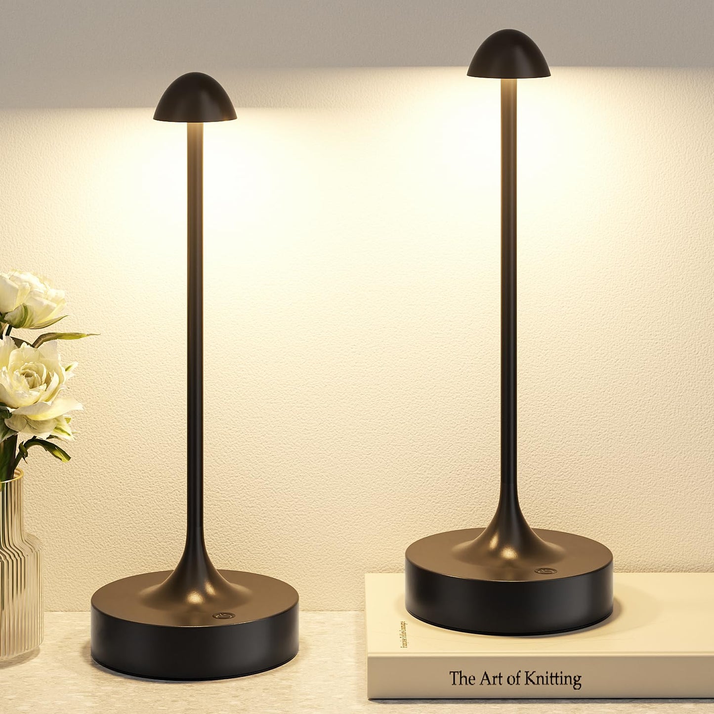 Cordless Table Lamps 2pc