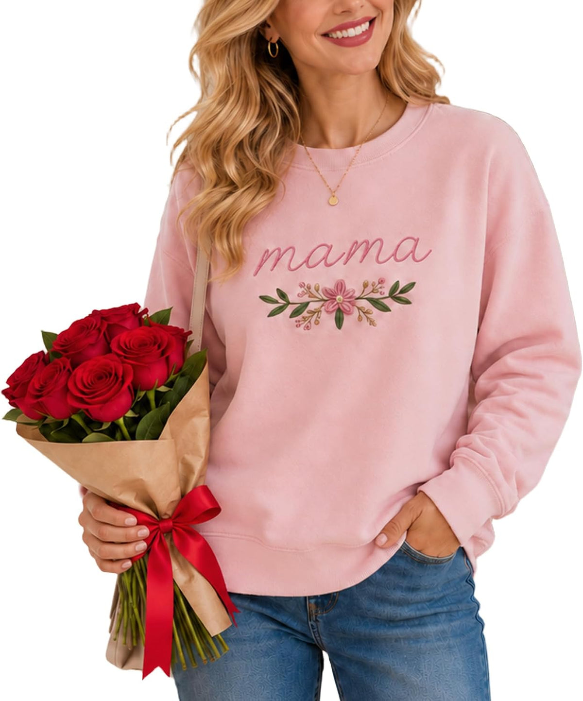 Floral Mama Sweatshirt