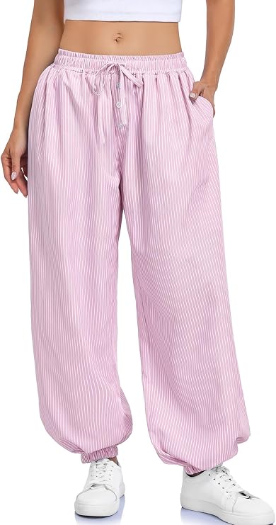 Barrel Striped Pants