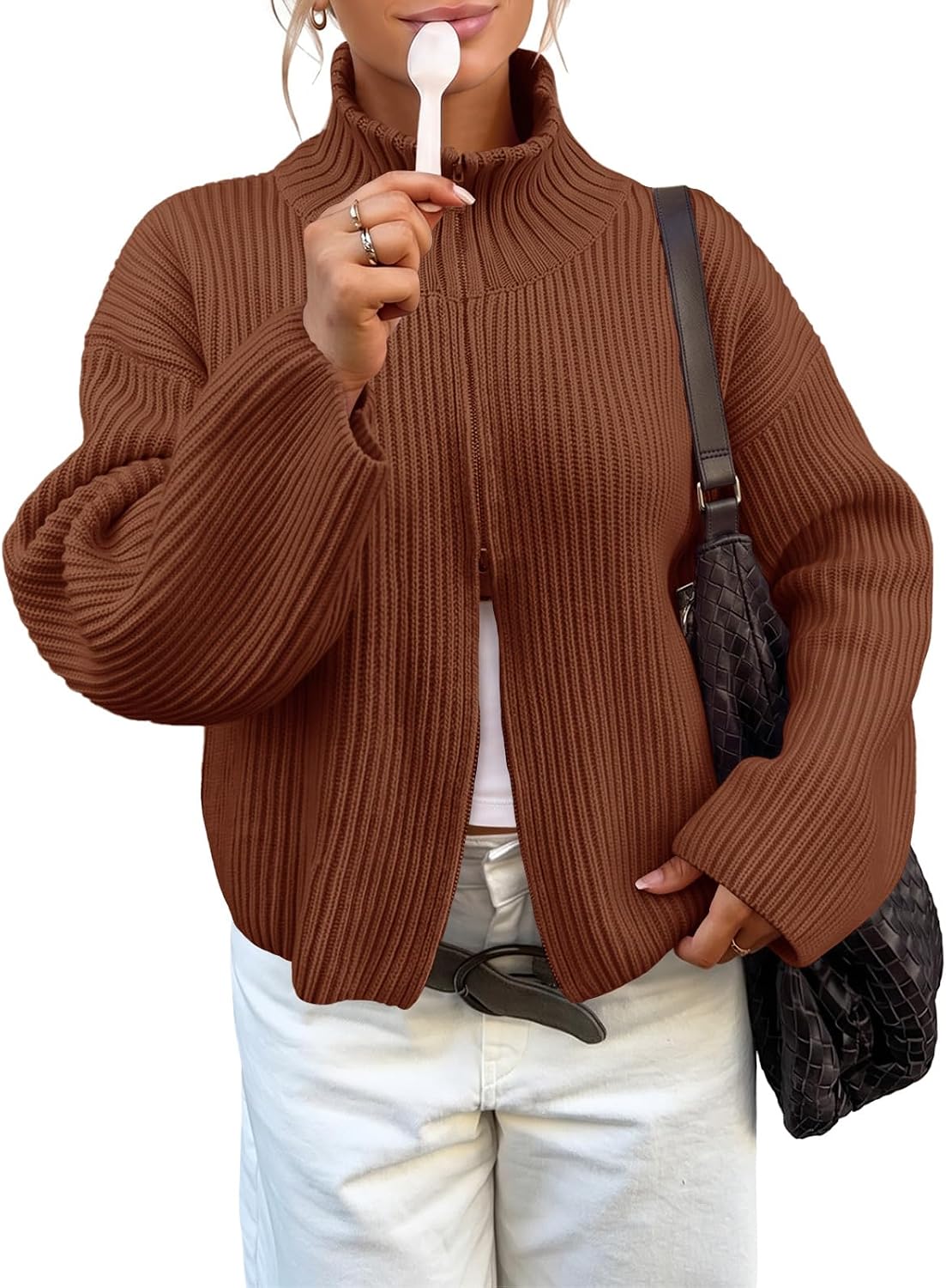 Chunky Ribbed Cardigan