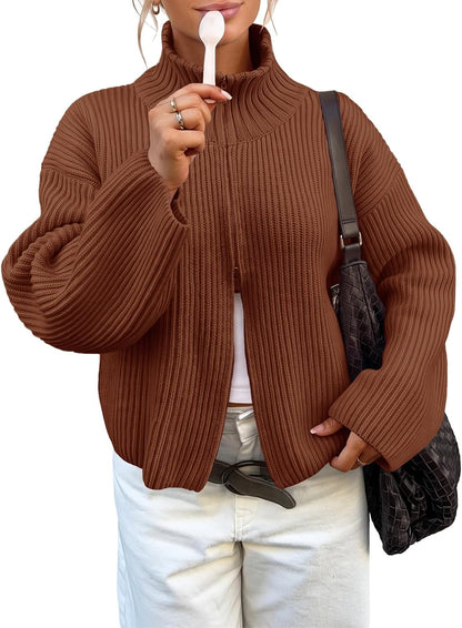 Chunky Ribbed Cardigan