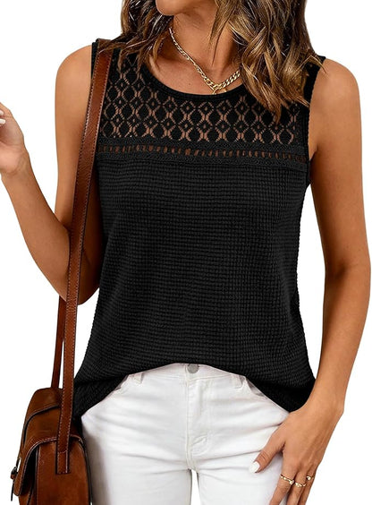 Waffle Knit Vest
